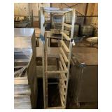 Commercial Aluminum Mobile Bun Rack