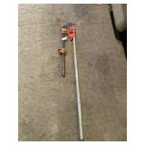 (2) Pipe Clamps