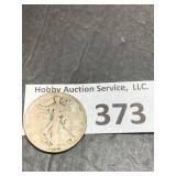 1945 Walking Liberty Silver Half Dollar