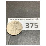 1943 Walking Liberty Silver Half Dollar