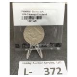 1954-D Franklin Silver Half Dollar
