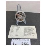 2001 Republic of Liberia Commemorative Silver Coin