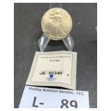 2006 Silver Eagle 1oz Fine Silver American Mint