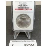 2006 Silver Eagle $1 First Strike GEM UNC NGC