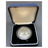 1981Gibralter One Crown Silver Proof Coin