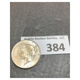 1923 Peace Silver Dollar