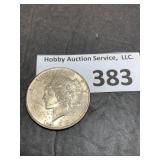 1923 Peace Silver Dollar