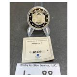 WWII Commemorative Proof Medallion 999 Silver