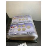 Binder Foreign Coin Collection