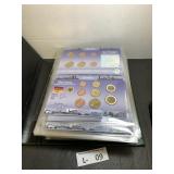 Binder Foreign Coin Collection