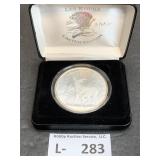 Les Kouba 'Heading to the Swap' Medallion NAHC