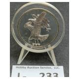1970 Silver Round Franklin Mint Ospreys #5
