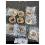 Bradford Exchange Gold Plated Donald Trump Coins