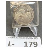 1981Gibralter One Crown Silver Proof Coin