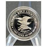 2019 Mallard NRA 1 Troy Ounce .999 Fine Silver