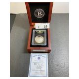 Barber 'Amazonian' 99.9% Silver Pattern Proof