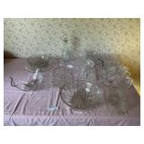 Cut Glass Dishes, etc
