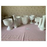 Milk Glass Decor