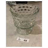 Fostoria American Footed Glass Compote