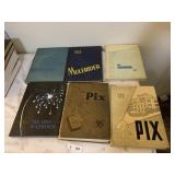 Vintage 1950s Yearbooks Mulerider & The Pix