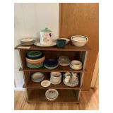 MIsc Dishes on Shelf (only)