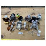 1990s Coca-Cola International Plush Animals