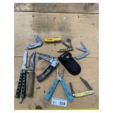 Pocket Knives, etc