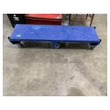 Metal Rolling U-Boat Cart Blue - No Handles