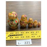 Vintage Russian Nesting Dolls