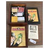 Monopoly Game in Wood Box