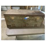 Vintage Wooden Trunk