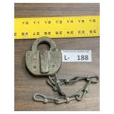 VIntage Railroad Lock