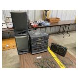 Sanyo Stereo & Speakers (no cord)