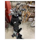 Golf Clubs, Bag, Gloves, etc