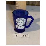 Vintage 1930s Hazel-Atlas Shirley Temple Mug