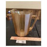 Jeannette Glass Marigold Carnival Glass Pitcher