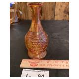 Imperial Glass Marigold Carnival Glass Vase
