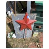 Metal Star Yard Decor