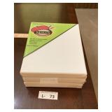 (6) NIP Wood Frame Artist Canvas