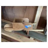 Wooden Wheelbarrow Decor