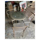 Small Round Table & 4 Chairs