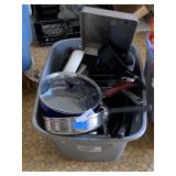 Misc pots, Pans in Tote