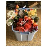 Floral Decor in Tote