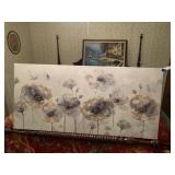 Large Floral Wall Art