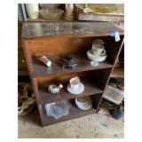 Wood Shelf & Content
