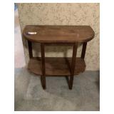 Wood Consile Side Table