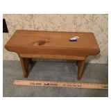 Wood Bench Stool