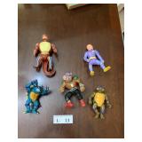 1980s-90s Toy Action Figures TMNT, He-Man, etc