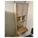 Wood Shelf approx 24 x 10 x 71