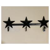 Metal Star Coat Hat Rack